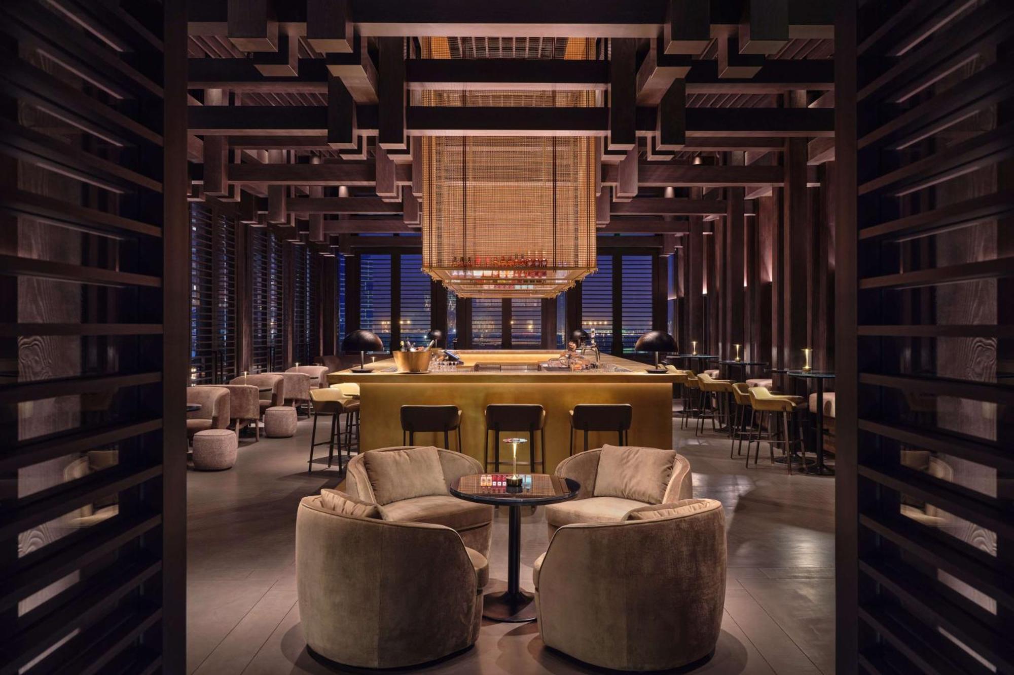 Conrad Shenzhen, The First Art Museum Hotel In Greater Bay Area With The Stunning Bay And Sunset View In The Hotel Terrace Exterior photo