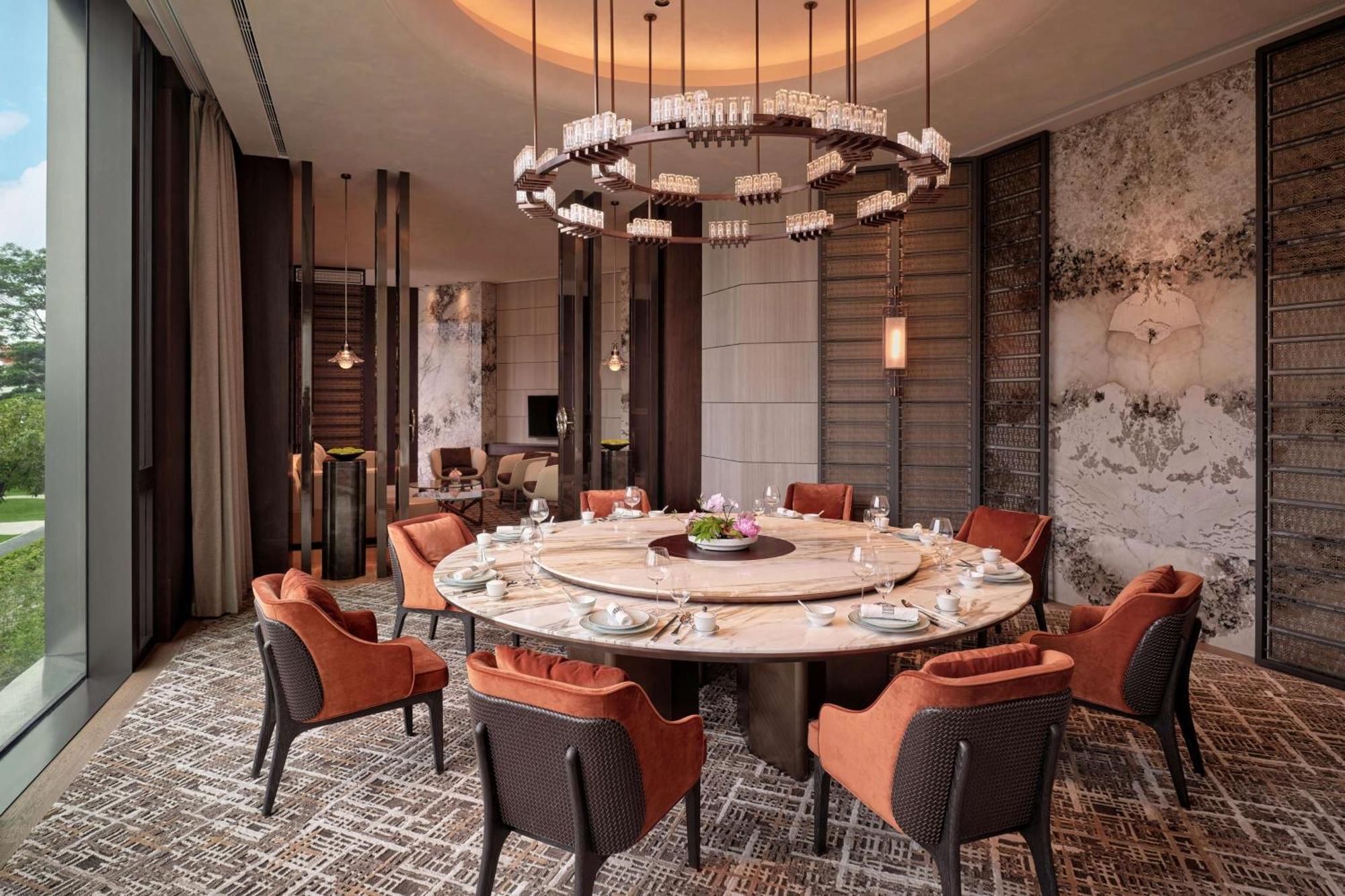 Conrad Shenzhen, The First Art Museum Hotel In Greater Bay Area With The Stunning Bay And Sunset View In The Hotel Terrace Exterior photo